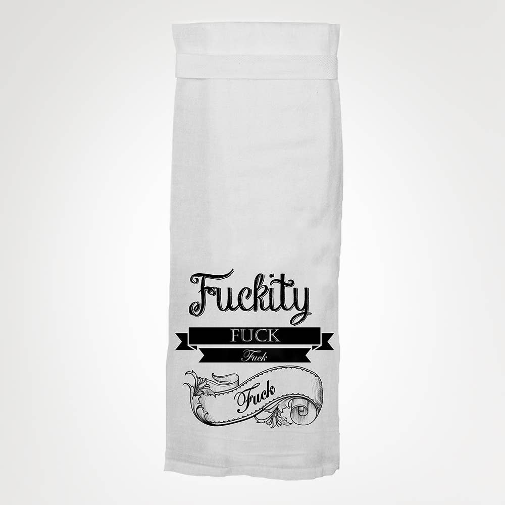 Kitchen Towel - Fuckity Fuck Fuck-hotRAGS.com
