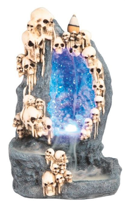 Cone Burner - LED Backflow-Skull Village-hotRAGS.com