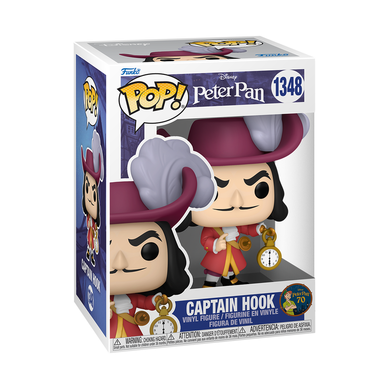 Funko Pop! Captain Hook -disney Peter Pan-hotRAGS.com
