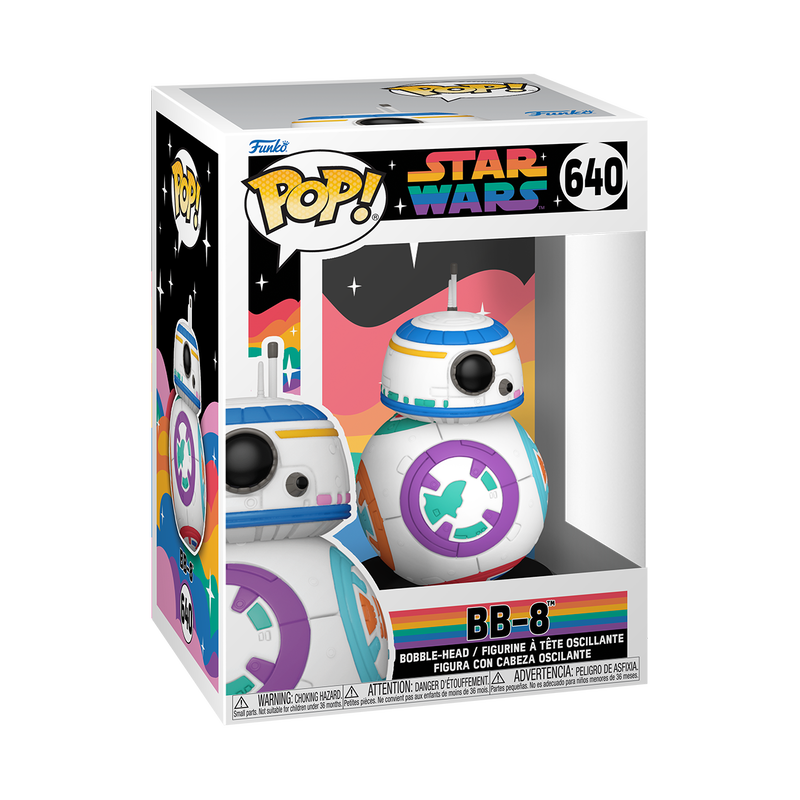 Funko Pop! Star Wars: Pride 2023 - BB-8-hotRAGS.com