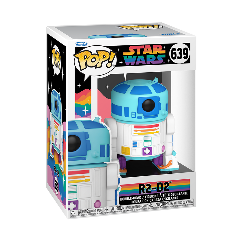 Funko POP! RAINBOW R2-D2 - Star Wars - Pride-hotRAGS.com