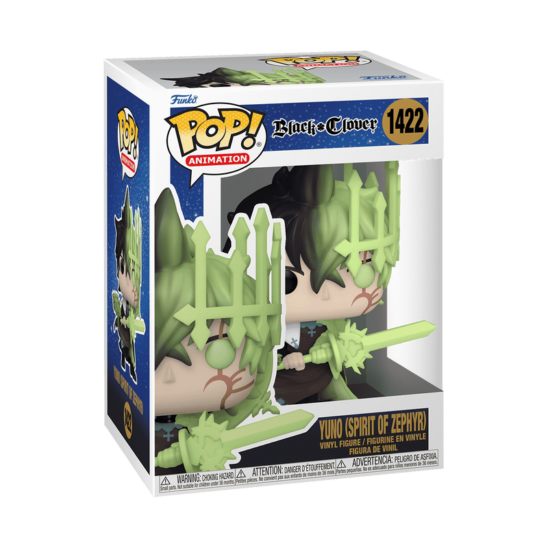 Funko Pop! Animation: Black Clover - Yuno (spirit Of Zephyr)-hotRAGS.com
