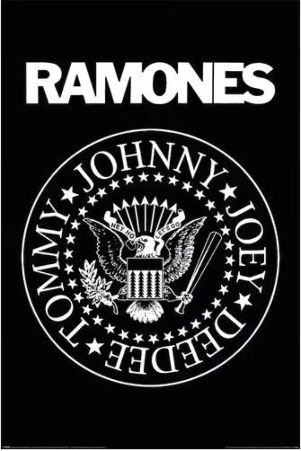 Poster - Ramones Logo-hotRAGS.com