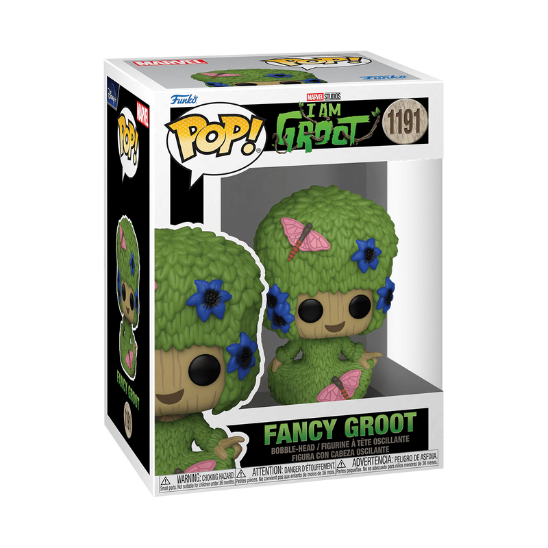 Funko Pop! Marvel: I Am Groot - Fancy Groot-hotRAGS.com