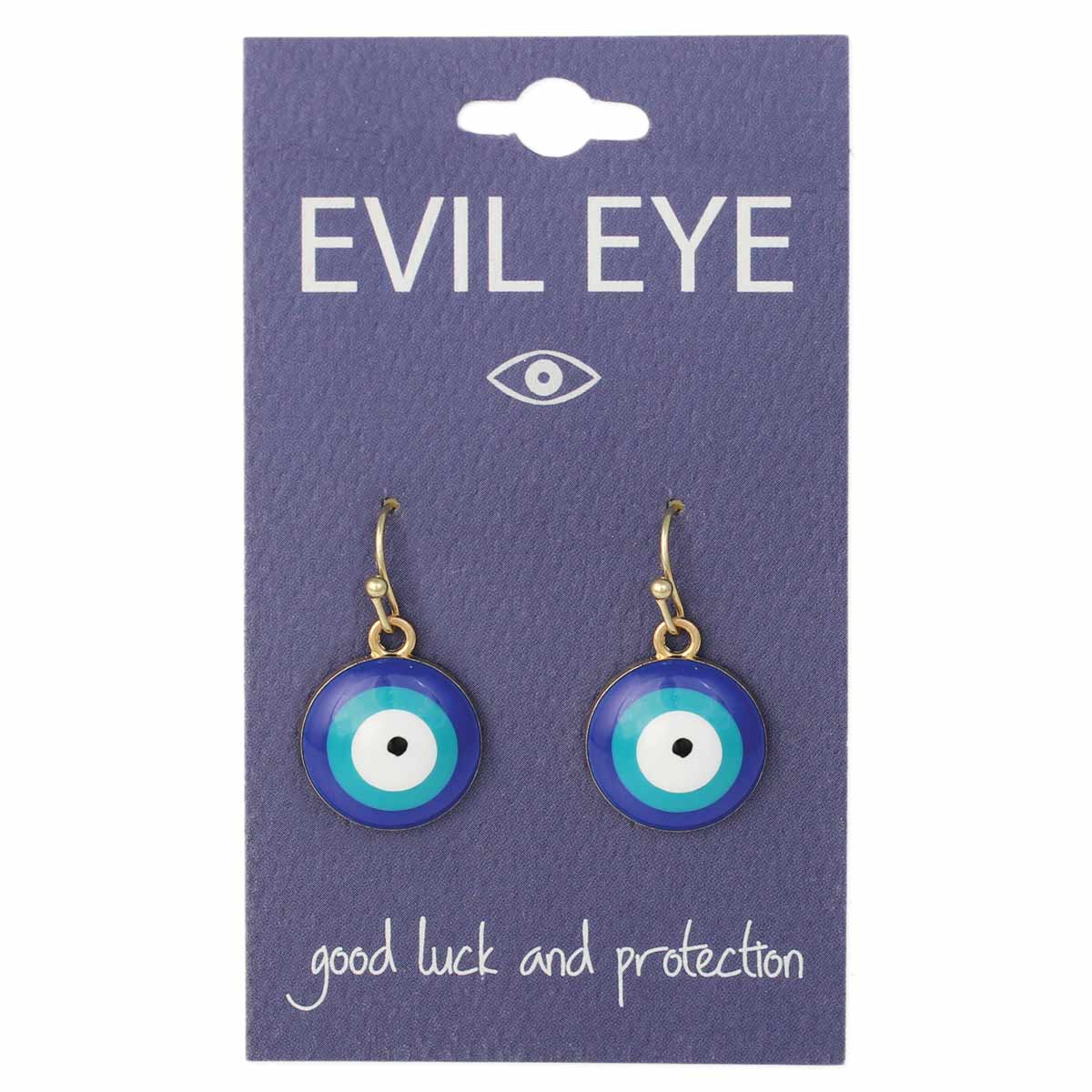 Blue Evil Eye Earrings - Protecting-hotRAGS.com