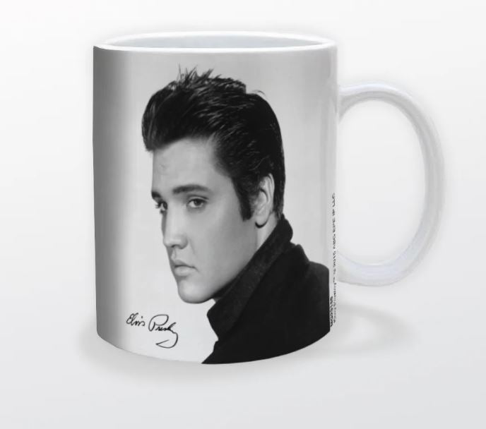 Mug - Elvis Portrait Mug With Box-hotRAGS.com
