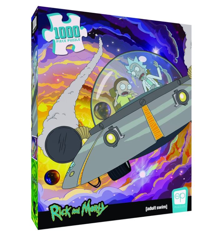 Rick and Morty “The Outside World is Our Enemy, Morty!” 1000 Piece Jigsaw Puzzle-hotRAGS.com