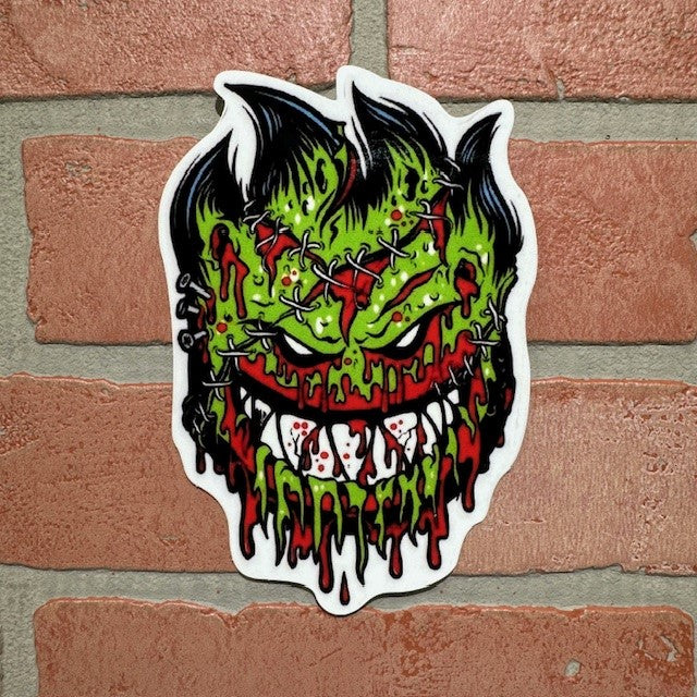 Sticker - Spitfire Green Zombie-hotRAGS.com