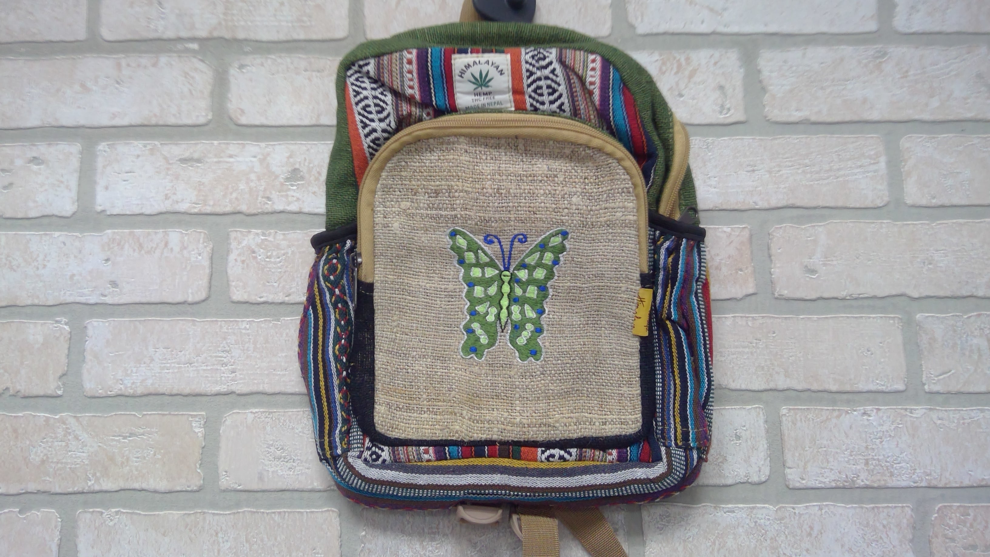 Backpack - Hemp Butterfly-hotRAGS.com