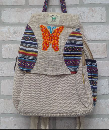 Backpack - Hemp Butterfly Sling-hotRAGS.com