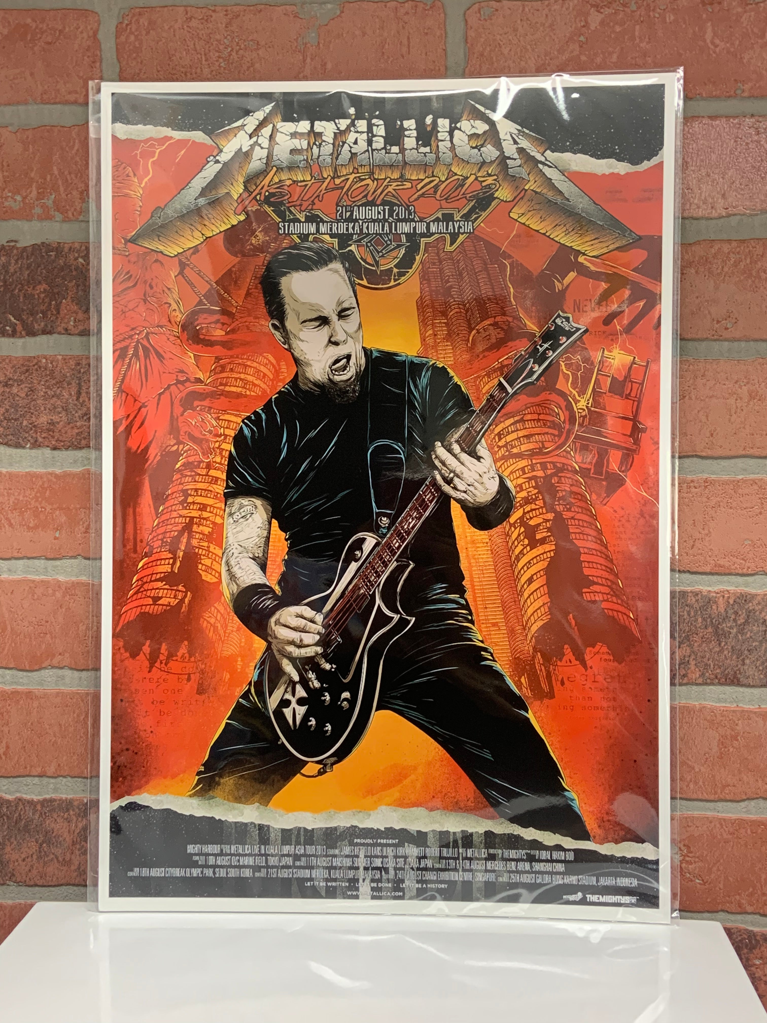 Metallica Concert Poster - 24 x 36-hotRAGS.com