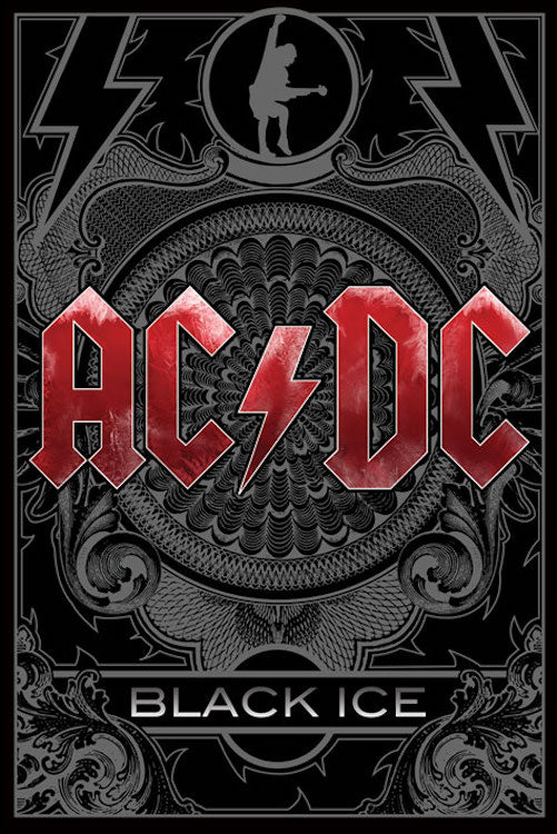 Poster - AC/DC - Black Ice-hotRAGS.com