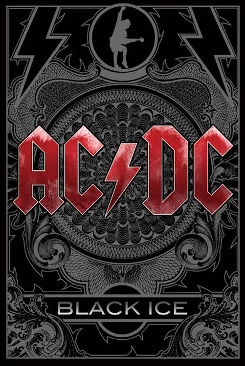 Poster - AC/DC - Black Ice-hotRAGS.com