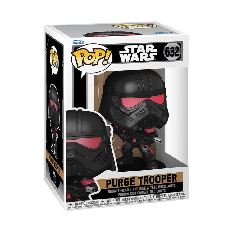 Funko Pop! Star Wars: Obi-wan Kenobi - Purge Trooper (battle Pose)-hotRAGS.com