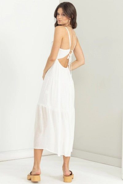 Dress Mid Length Tie Back-hotRAGS.com