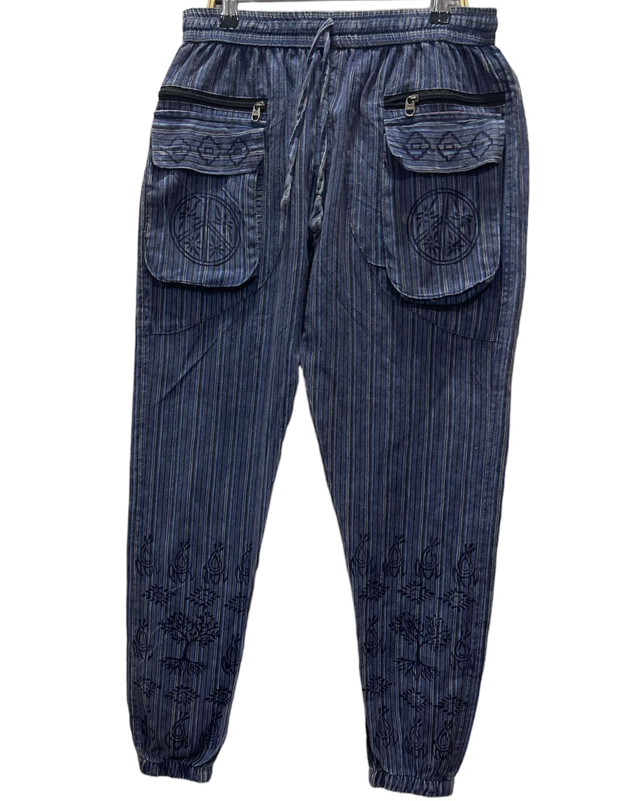 Pants Cotton Striped Peace-hotRAGS.com