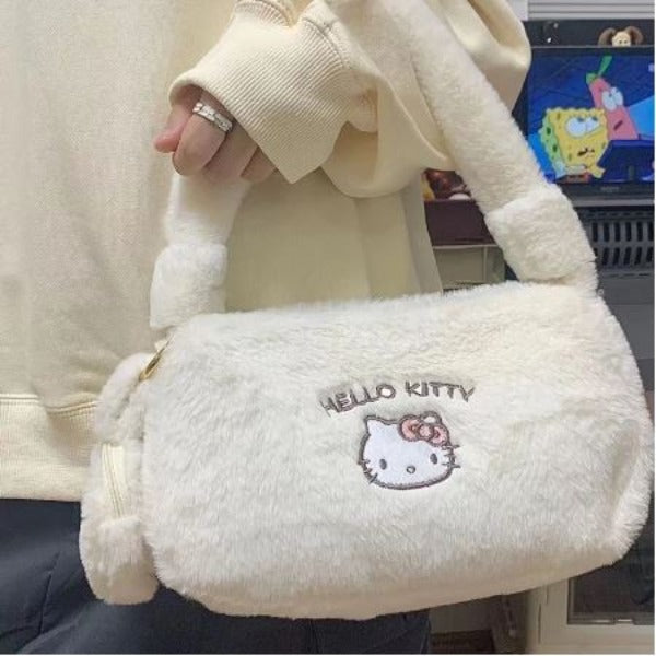 Bag - Hello Kitty Plush - White-hotRAGS.com