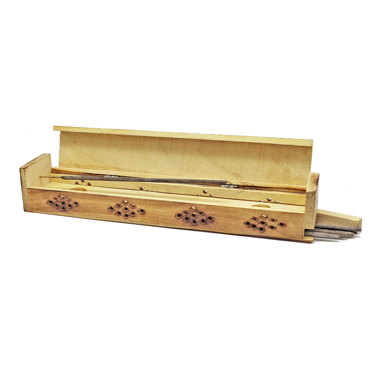 Box Burner - SUN AND MOON BLACK PINK WOODEN COFFIN BOX-hotRAGS.com