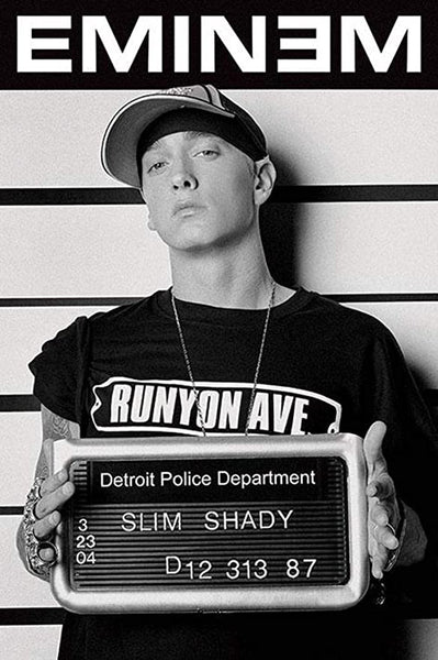 Poster Eminem Slim Shady