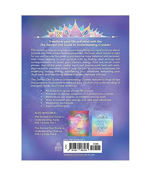 Book - Zenned Out Guide To Understanding Crystals-hotRAGS.com