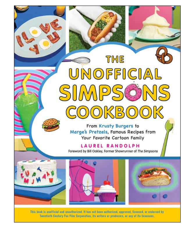 Book - The Unofficial Simpson's Cookbook-hotRAGS.com
