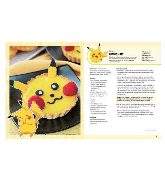 Book - My Pokémon Cookbook: Delicious Recipes Inspired by Pikachu and Friends-hotRAGS.com
