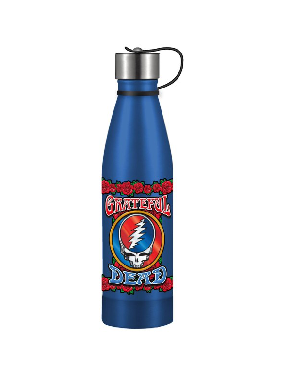 Water Bottle - Grateful Dead - Steal Your Face One Band 17 oz.-hotRAGS.com