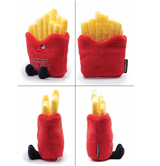 "Exercise? Extra Fries! French Fry Plushie-hotRAGS.com