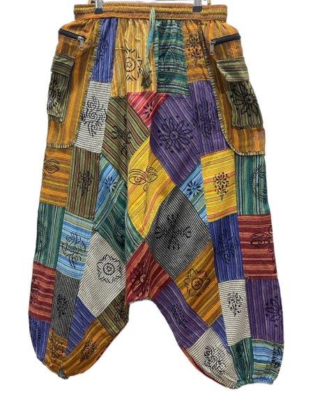 Pant Patchwork Side Zippers-hotRAGS.com