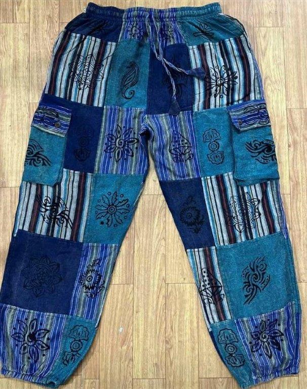 Pants - Patch Blues Side Pockets - Unique-hotRAGS.com