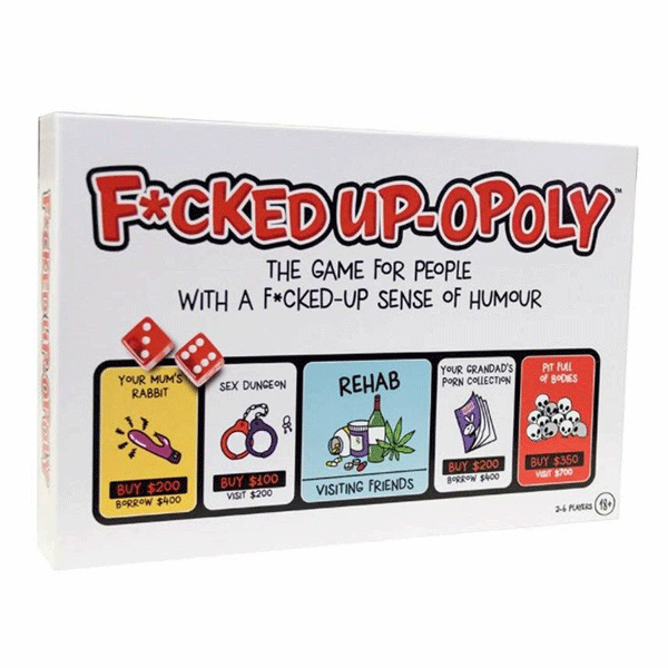 Game - Fucked Up-Opoly Game-hotRAGS.com