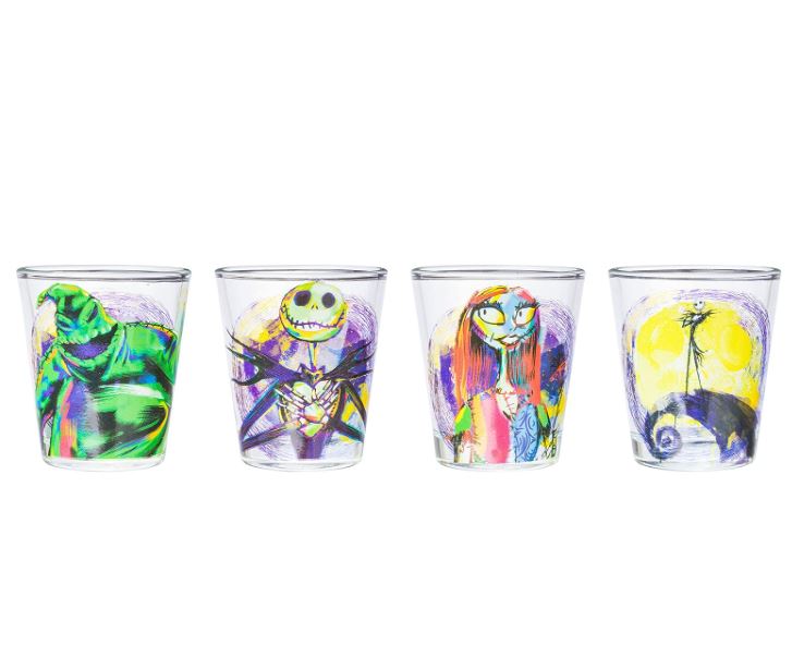 Mini Glass Set - Nightmare Before Christmas-hotRAGS.com