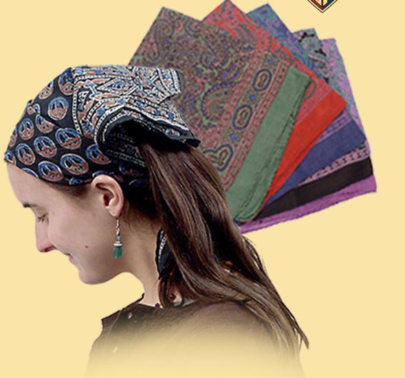 Headband Bandana - Indian Print-hotRAGS.com
