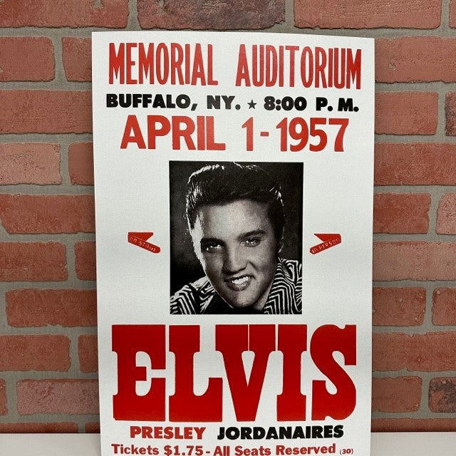 Concert Poster - Elvis Presley-hotRAGS.com