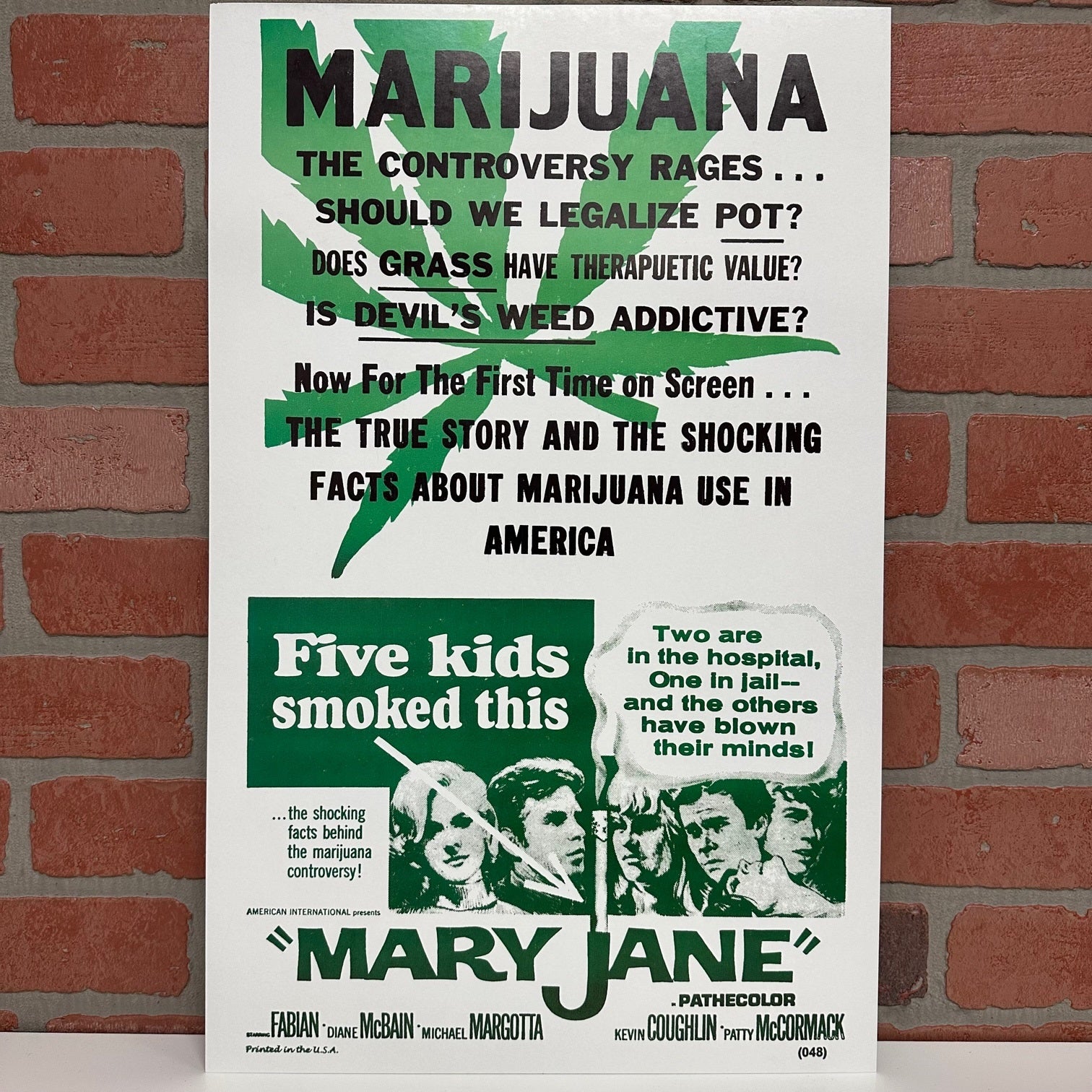 Concert Poster - Marijuana-hotRAGS.com