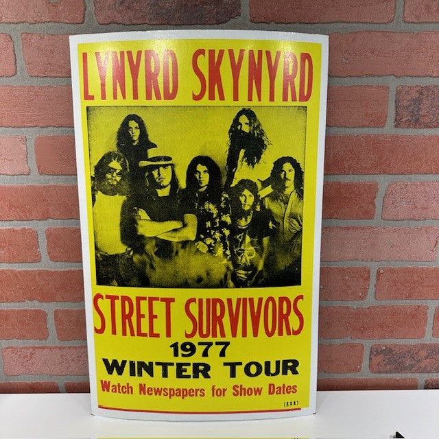 Concert Poster - Lynard Skynyrd - 22 x 14-hotRAGS.com