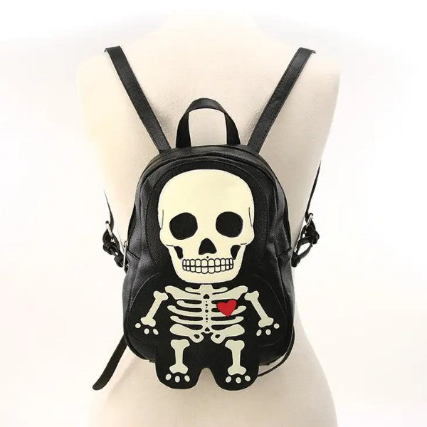 Backpack - Glow In The Dark - Skeleton-hotRAGS.com