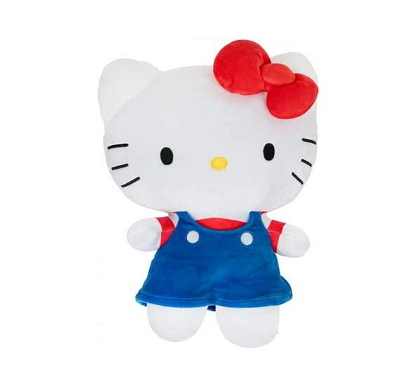 Plush -Hello Kitty Overall Outfit 12 Inch Plush Figurine-hotRAGS.com