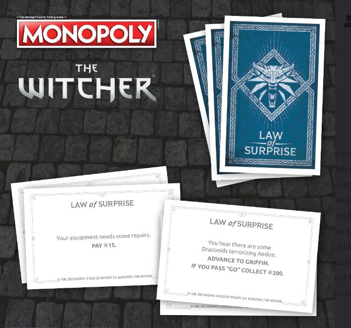 Game - Monopoly - The Witcher-hotRAGS.com