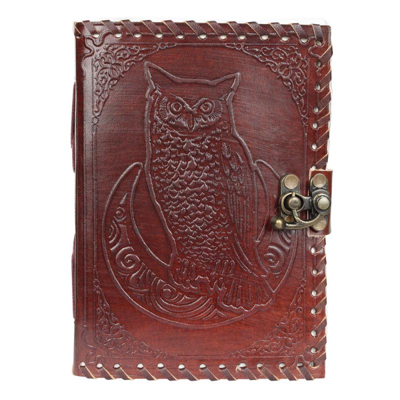 Journal - Owl Moon with Clasp-hotRAGS.com