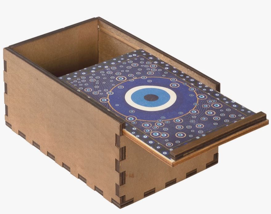 Box -Evil Eye Tarot Card Holder-hotRAGS.com