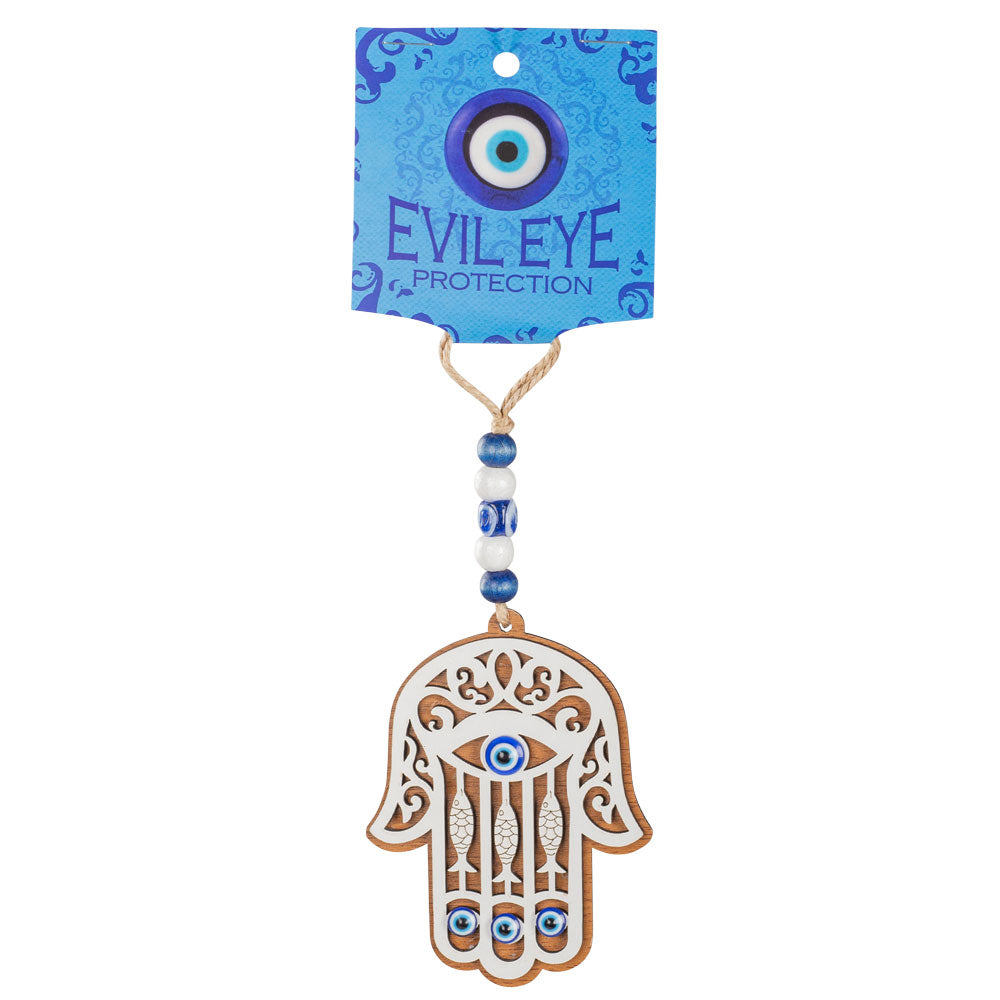 Hanging Hamsa Hand Wood-hotRAGS.com