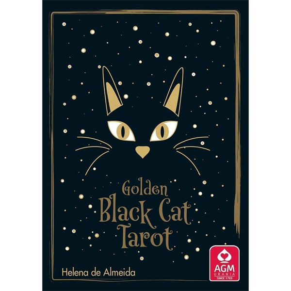 Tarot Cards Golden Black Cat-hotRAGS.com