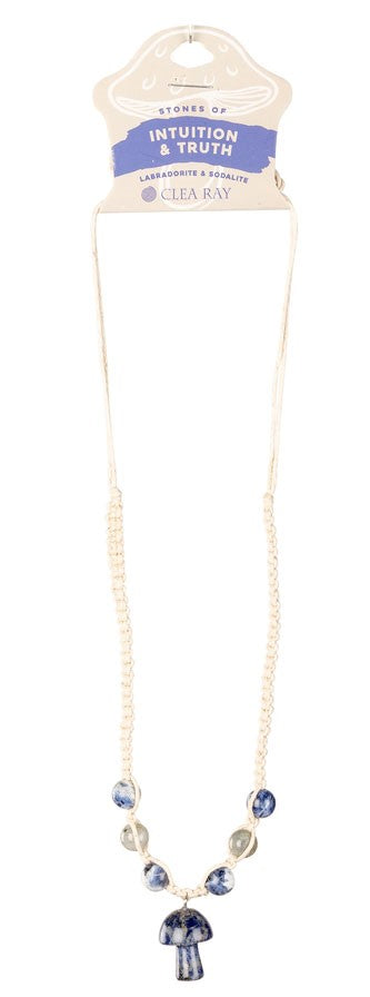 Necklace - Hemp Mushroom Intuition & Truth-hotRAGS.com