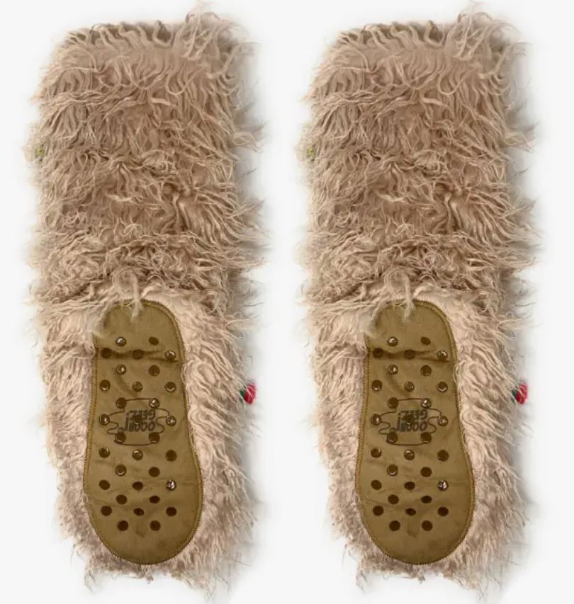 Llama Llama PNK - Women's Funny Cozy Indoor Slipper Socks-hotRAGS.com
