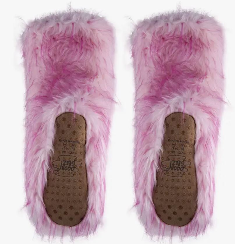 Flamingo Time | Women's Funny Fuzzy Animal 3D Cozy Slipper Socks-hotRAGS.com