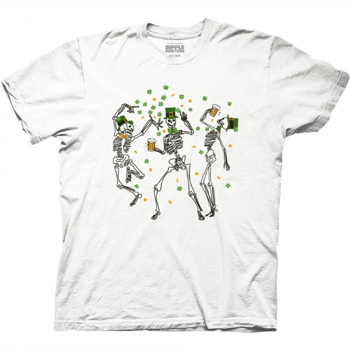 T Shirt - St. Patrick's Day - Skeleton-hotRAGS.com