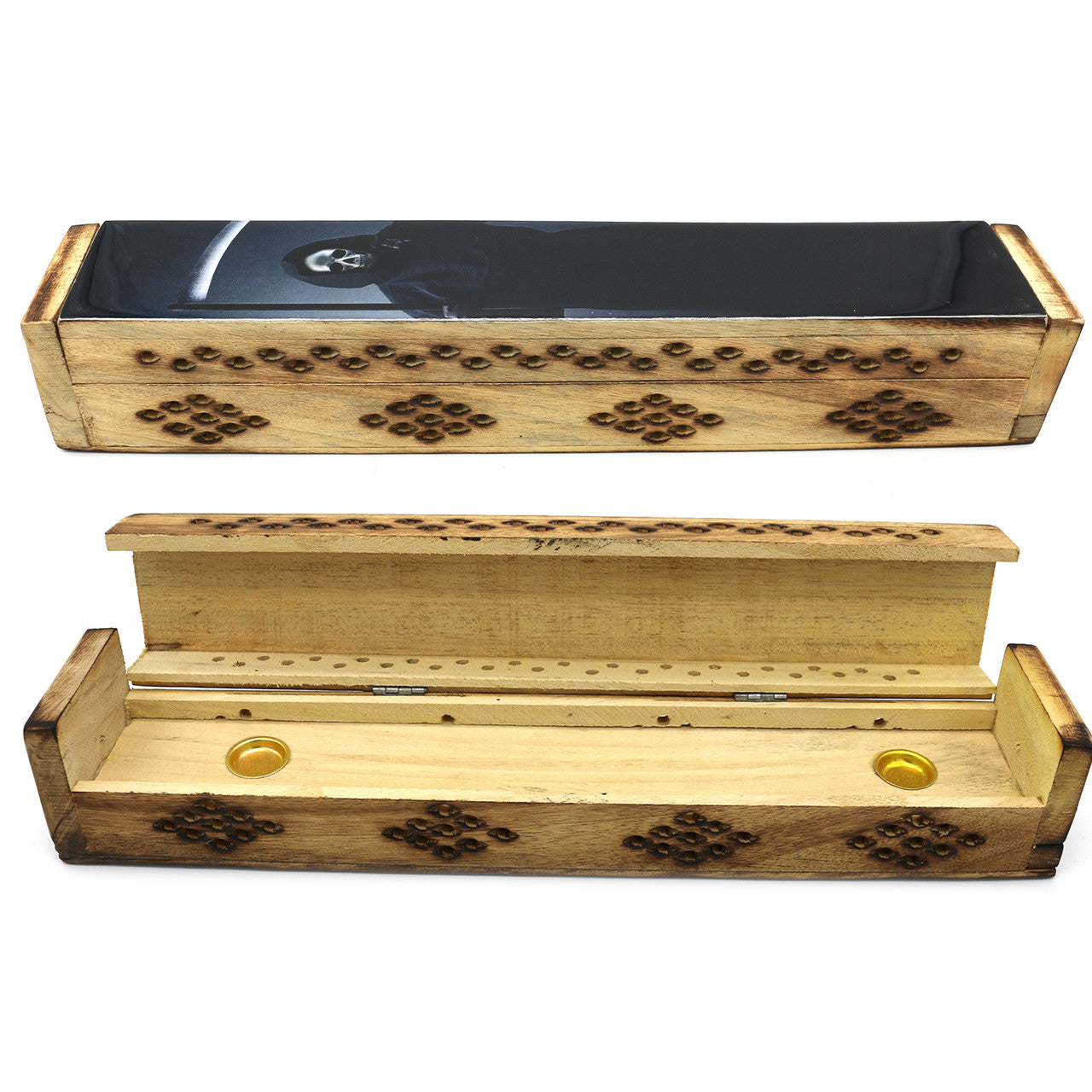 Box Incense Burner - Grim Reaper-hotRAGS.com