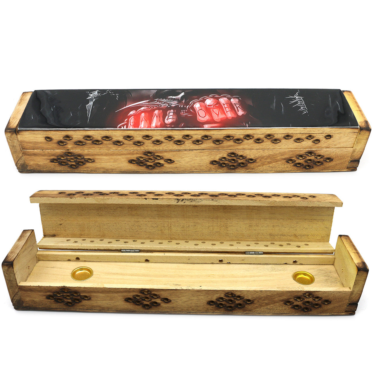 Box Incense Burner Game Over-hotRAGS.com