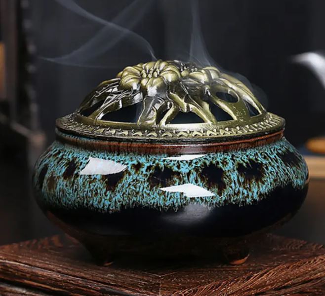 Cone Burner - Blue Bowl-hotRAGS.com